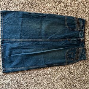 Skirt jean
